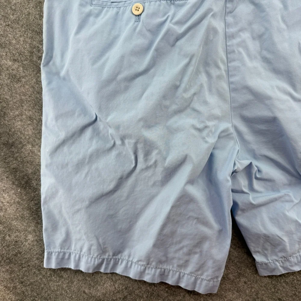 Vineyard Vines Breaker Shorts Mens 34 Light Blue Classic Fit Chino Twill 8